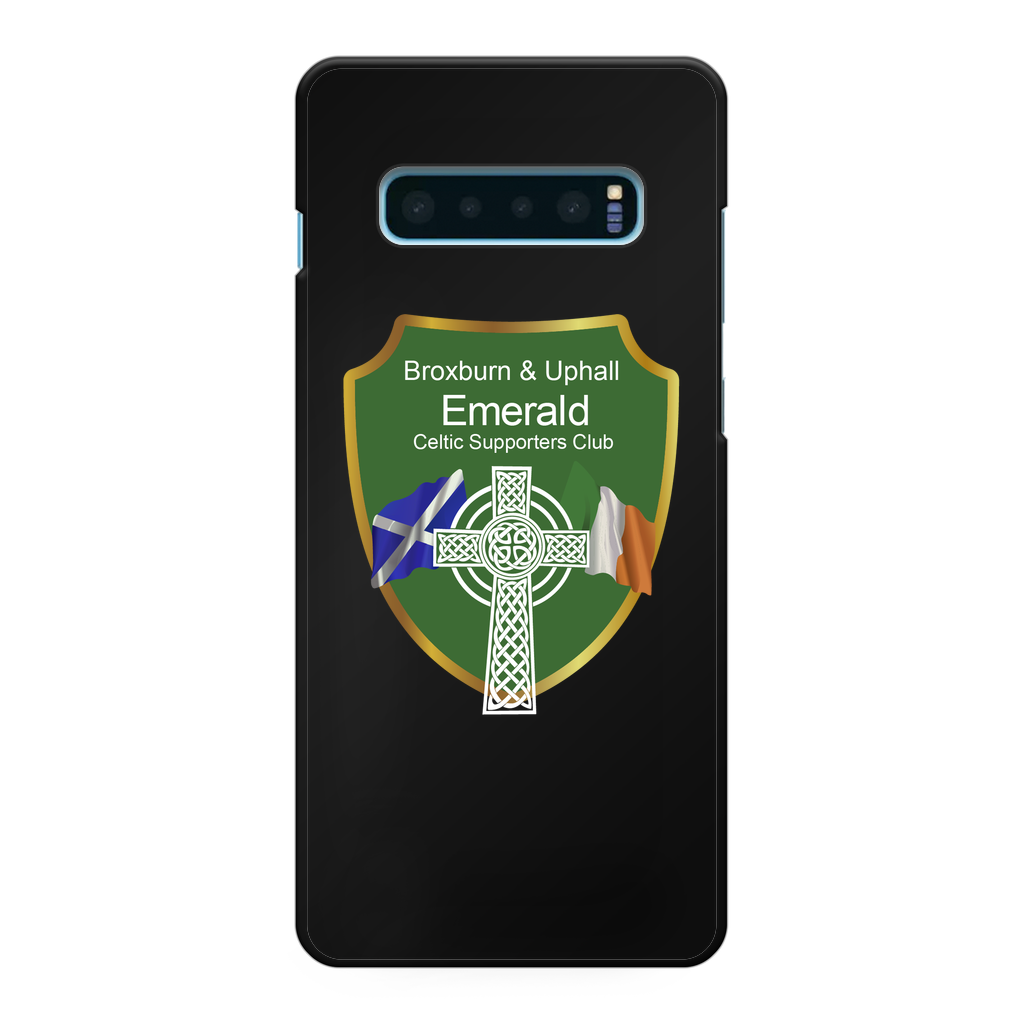 Celtic Supporters Back Printed Black Hard Phone Case - Lynendo Trade Store