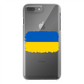 UKRAINE FLAG Back Printed Transparent Hard Phone Case - Lynendo Trade Store