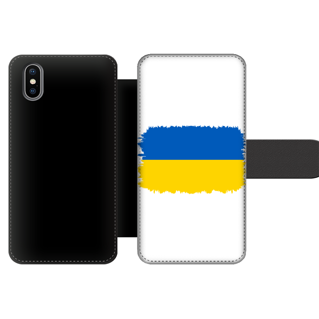 UKRAINE FLAG Front Printed Wallet Cases - Lynendo Trade Store