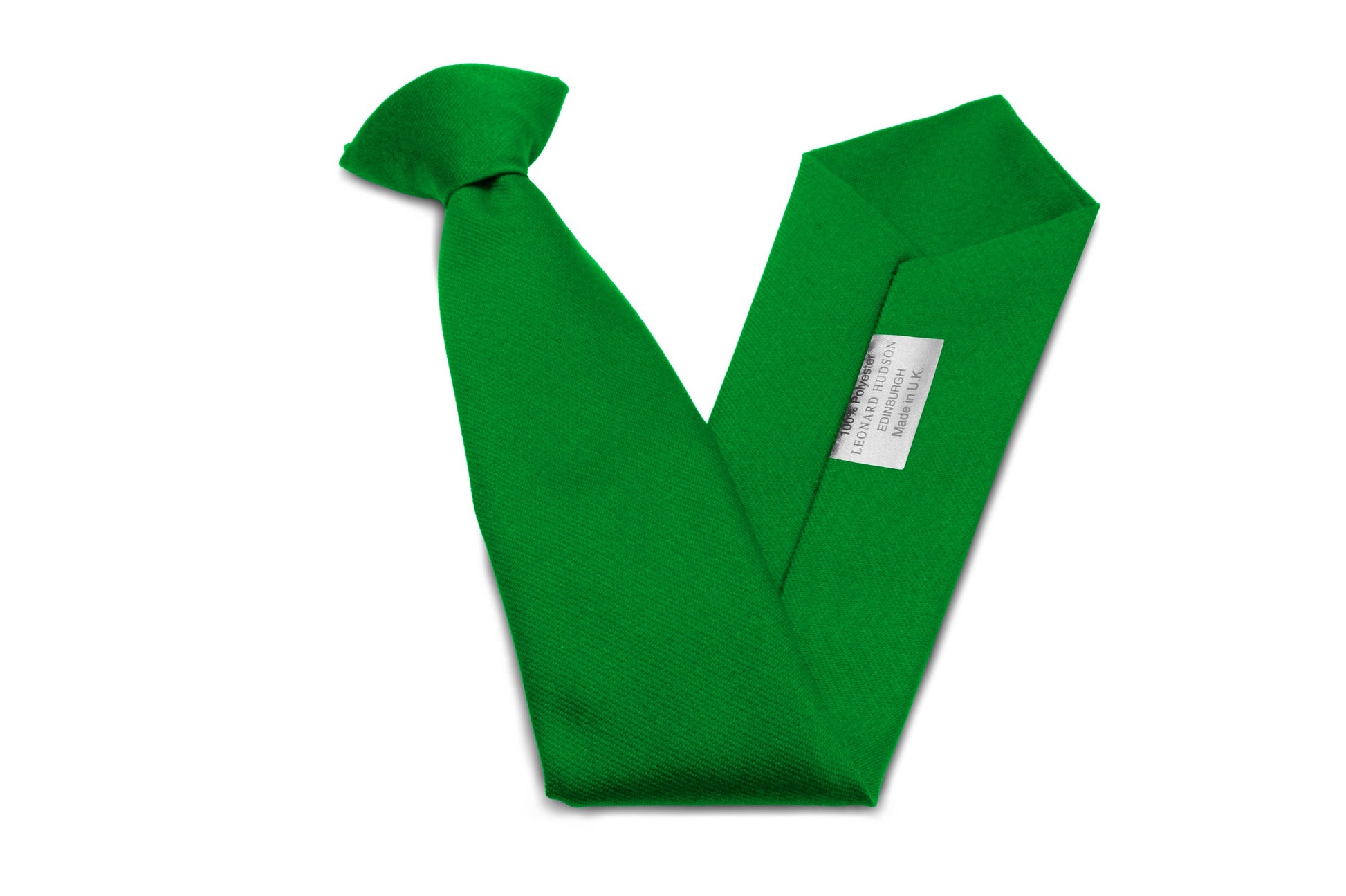 Stock Design Ties in Plain Emerald (5401-9006) - Lynendo Trade Store