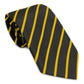 Stock Design Ties Black with Single Gold Stripe (5402-9111) - Lynendo Trade Store