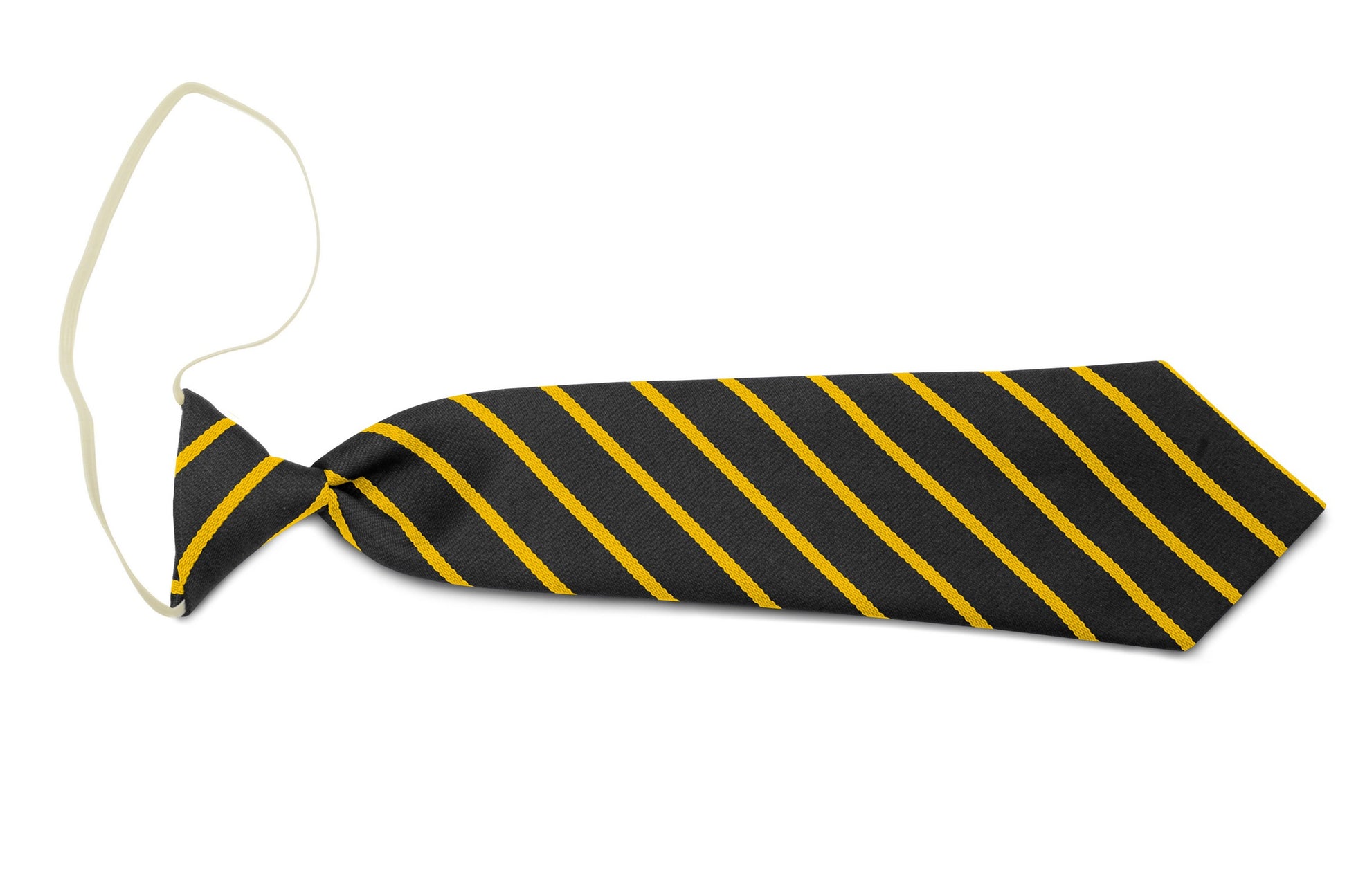 Stock Design Ties Black with Single Gold Stripe (5402-9111) - Lynendo Trade Store