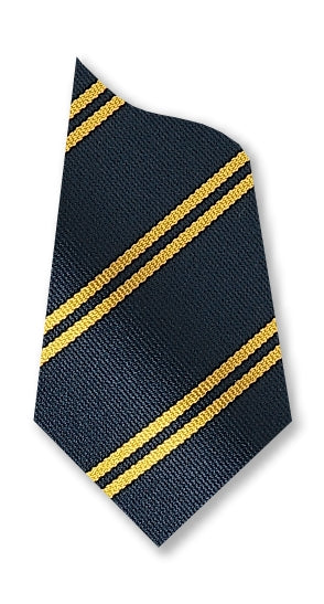 Stock Design Ties Navy with double Gold Stripe (5403-9204) - Lynendo Trade Store