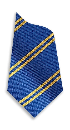 Stock Design Ties Royal with double Gold Stripe (5403-9210) - Lynendo Trade Store