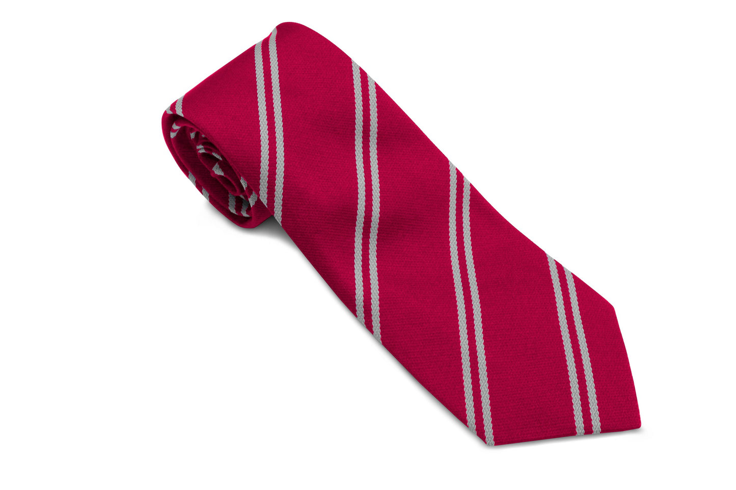 Stock Design Ties Red with double Grey Stripe (5403-9212) - Lynendo Trade Store