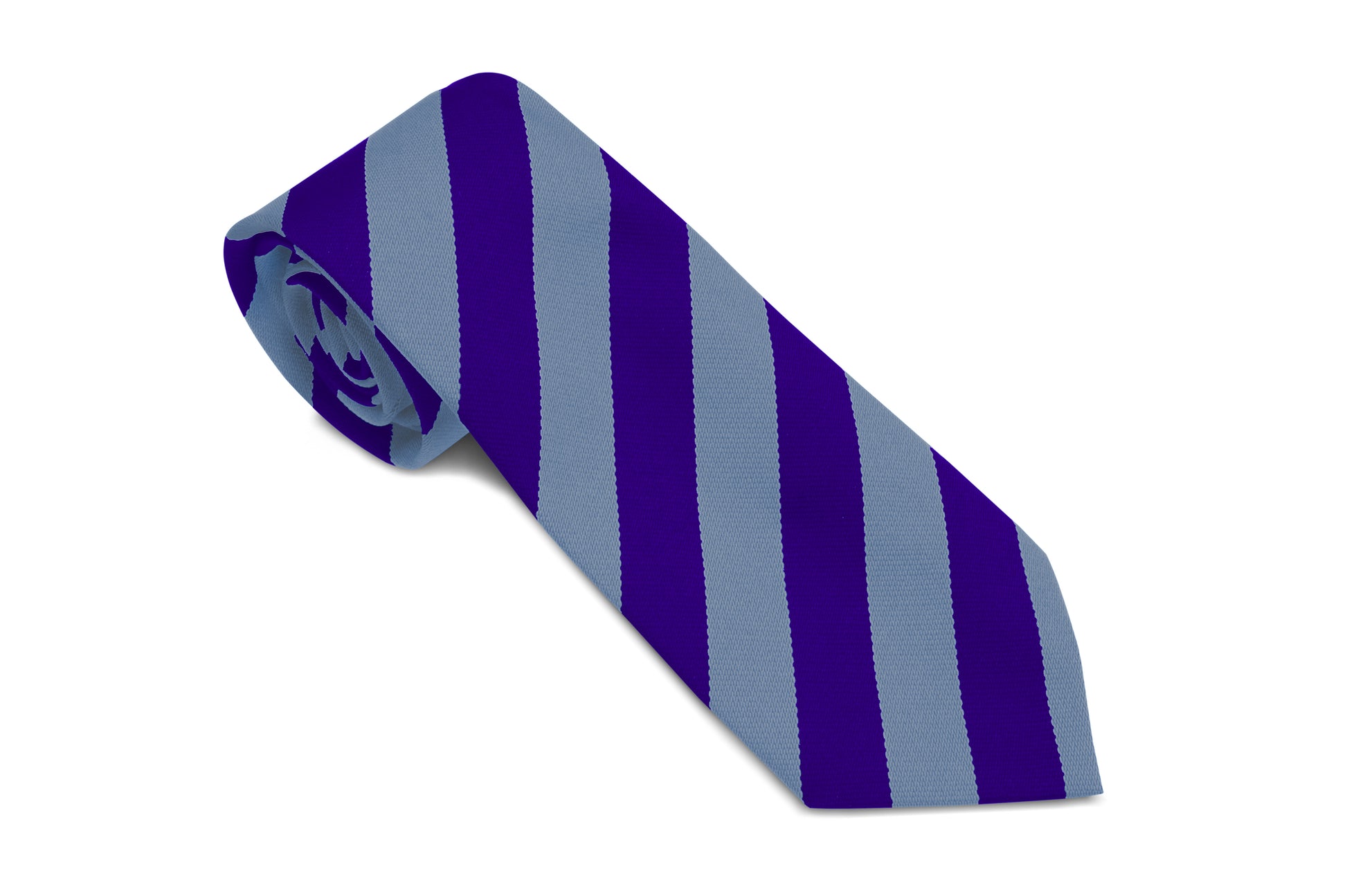 Stock Design Ties in Royal and Sky Equal Stripe (5404-9511) - Lynendo Trade Store