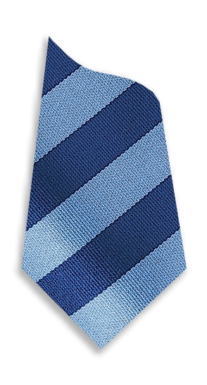 Stock Design Ties in Royal and Sky Equal Stripe (5404-9511) - Lynendo Trade Store