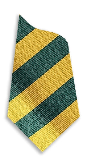 Stock Design Ties in Bottle and Gold Equal Stripe (5404-9512) - Lynendo Trade Store
