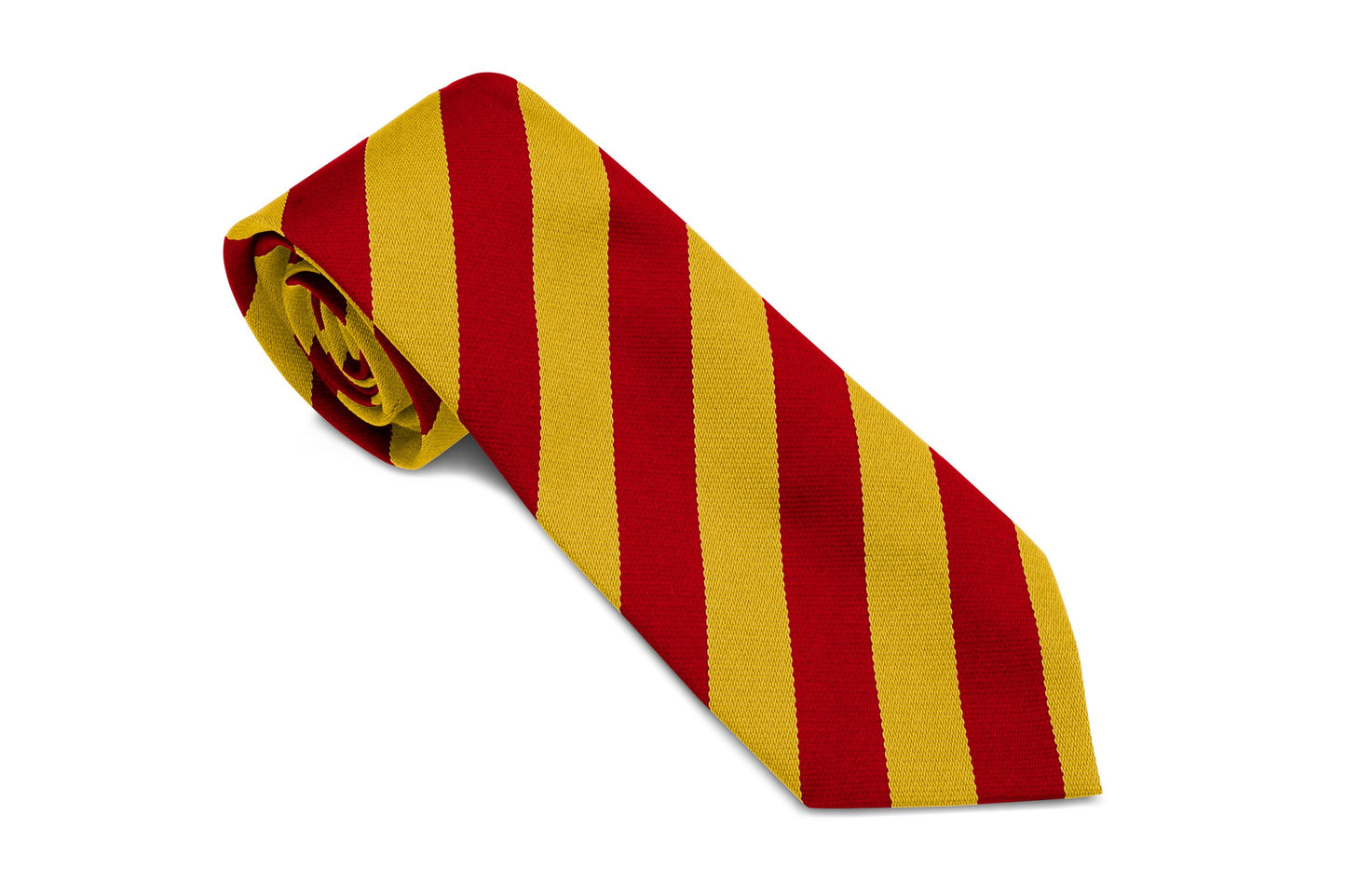 Stock Design Ties in Red and Gold Equal Stripe (5404-9516) - Lynendo Trade Store