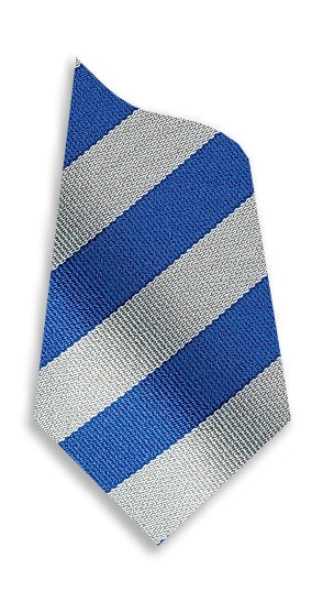 Stock Design Ties in Royal and Grey Equal Stripe (5404-9520) - Lynendo Trade Store