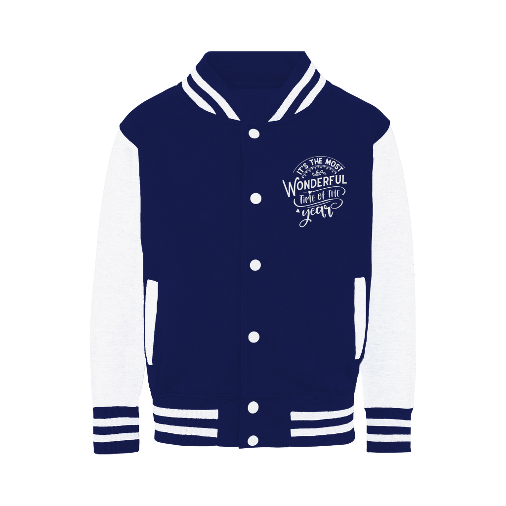 THE MOST WONDERFUL TIME Varsity Jacket - Lynendo Trade Store