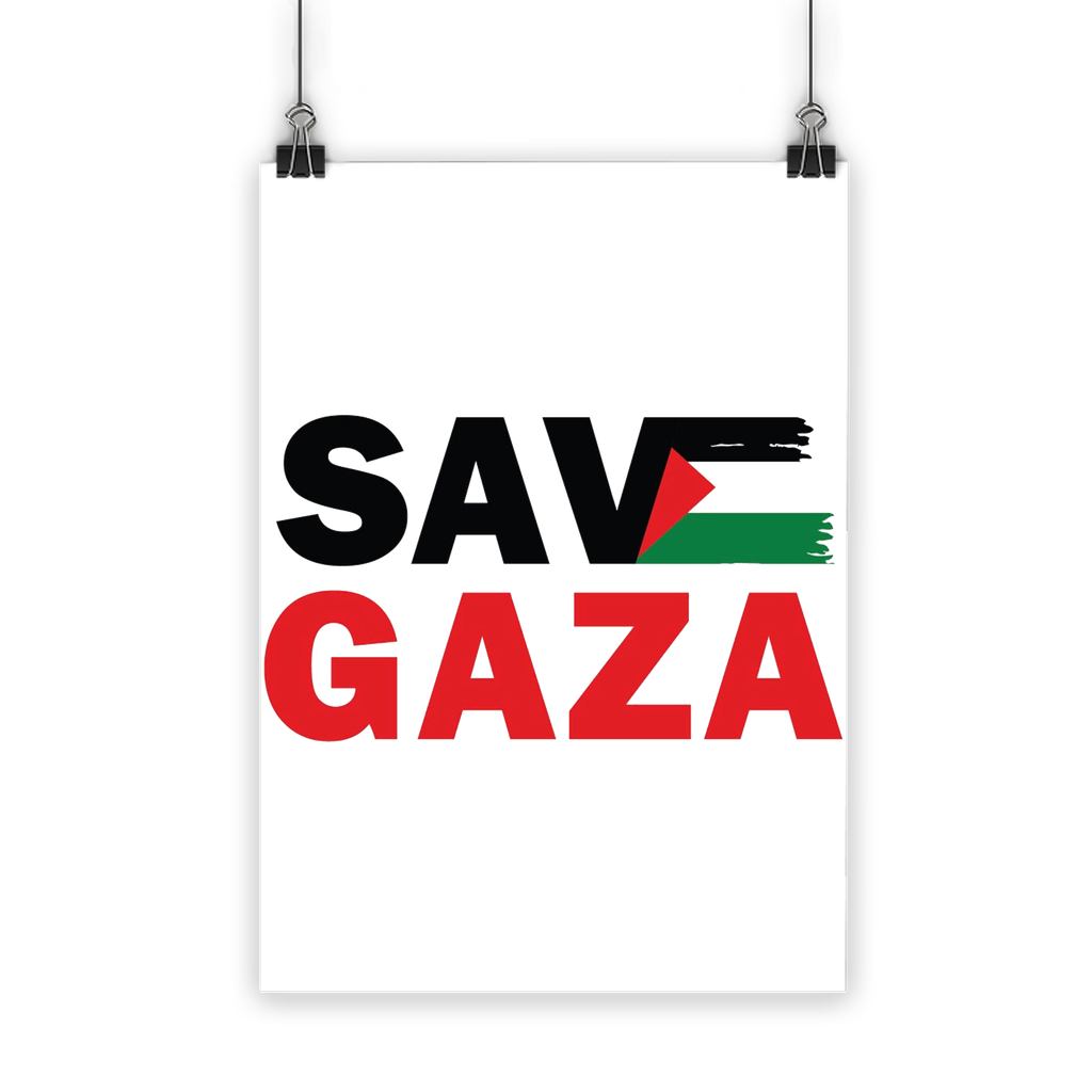 Save Gaza Classic Poster - Lynendo Trade Store
