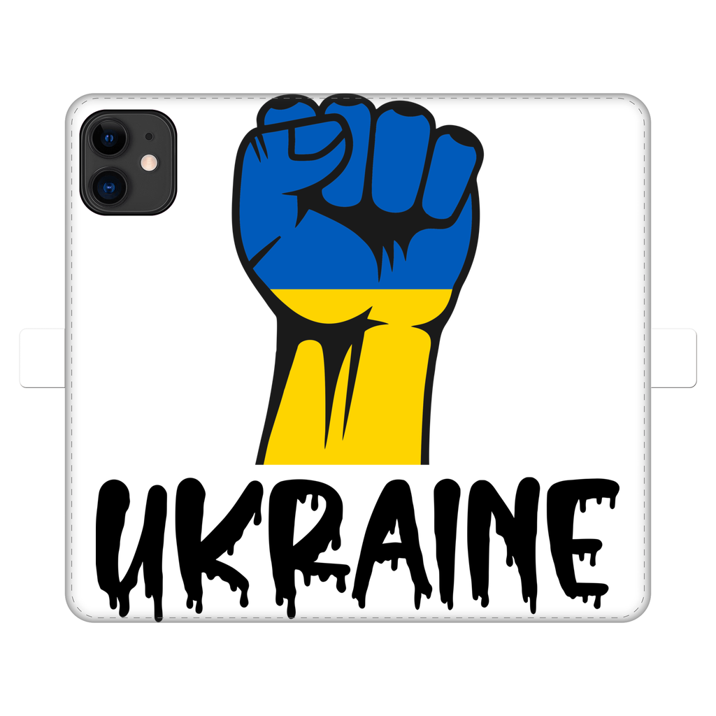 Ukraine Fist Fully Printed Wallet Cases - Lynendo Trade Store