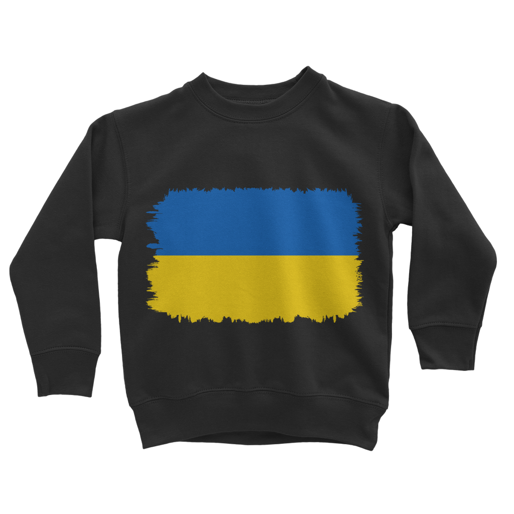 UKRAINE FLAG Classic Kids Sweatshirt - Lynendo Trade Store