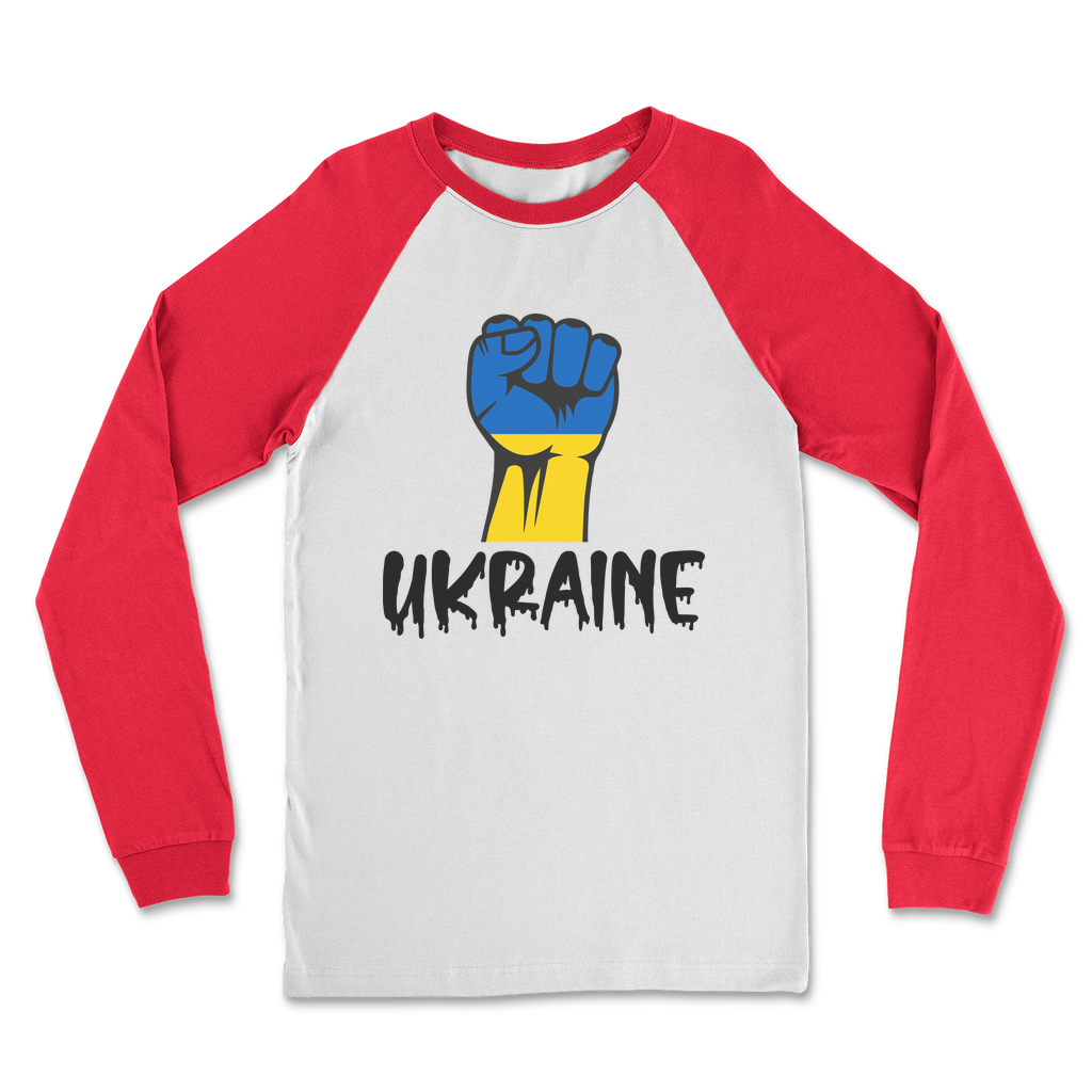 Ukraine Fist Classic Raglan Long Sleeve Shirt - Lynendo Trade Store