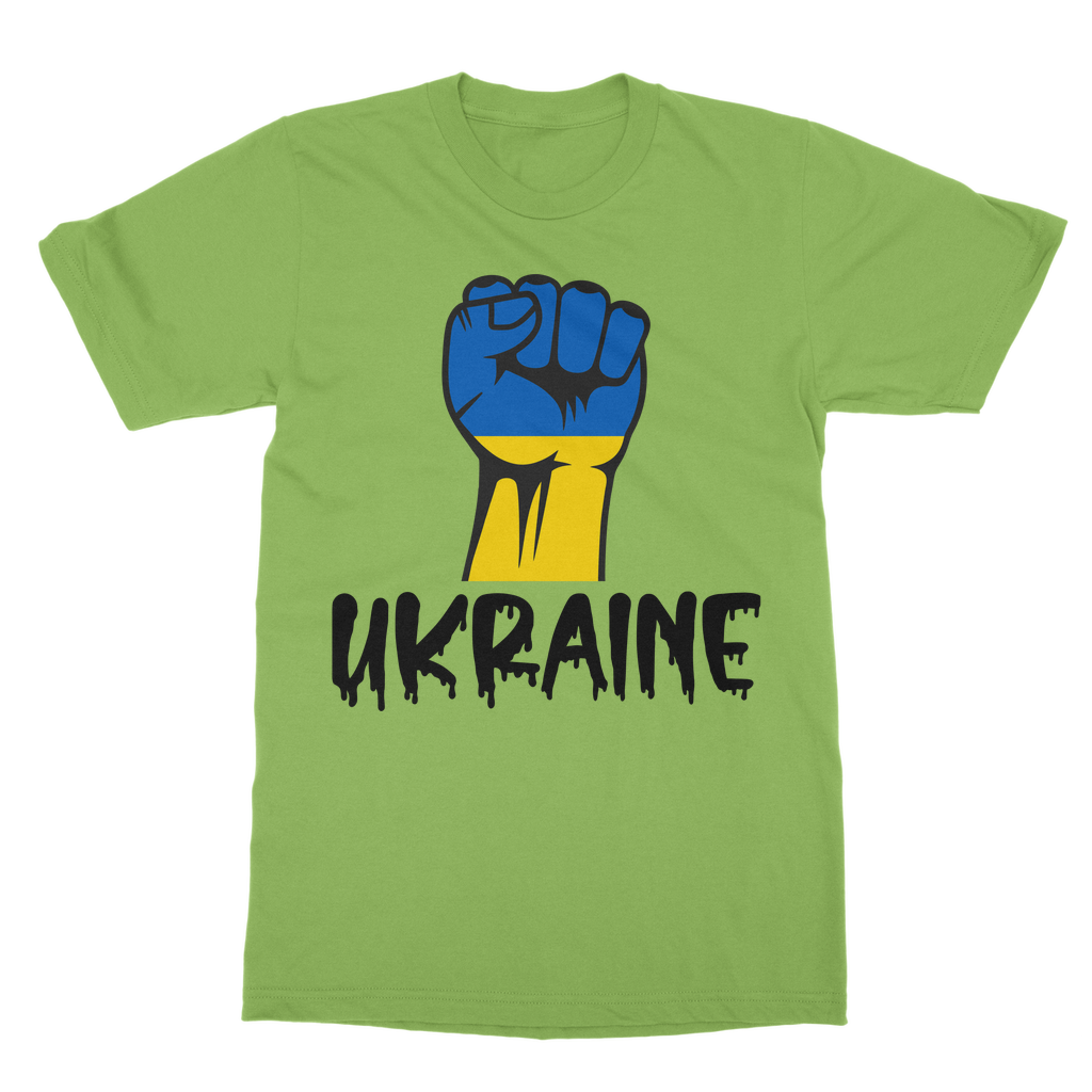 Ukraine Fist Classic Adult T-Shirt - Lynendo Trade Store