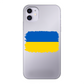 UKRAINE FLAG Back Printed Transparent Soft Phone Case - Lynendo Trade Store