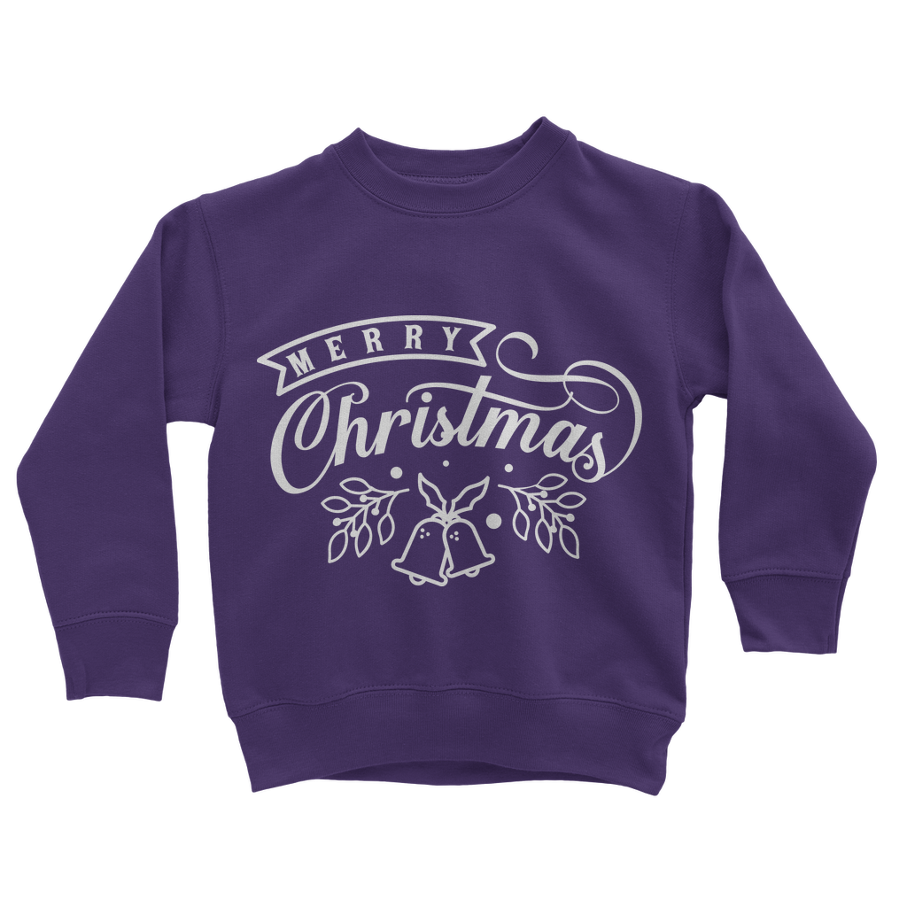 MERRY CHRISTMAS Classic Kids Sweatshirt - Lynendo Trade Store