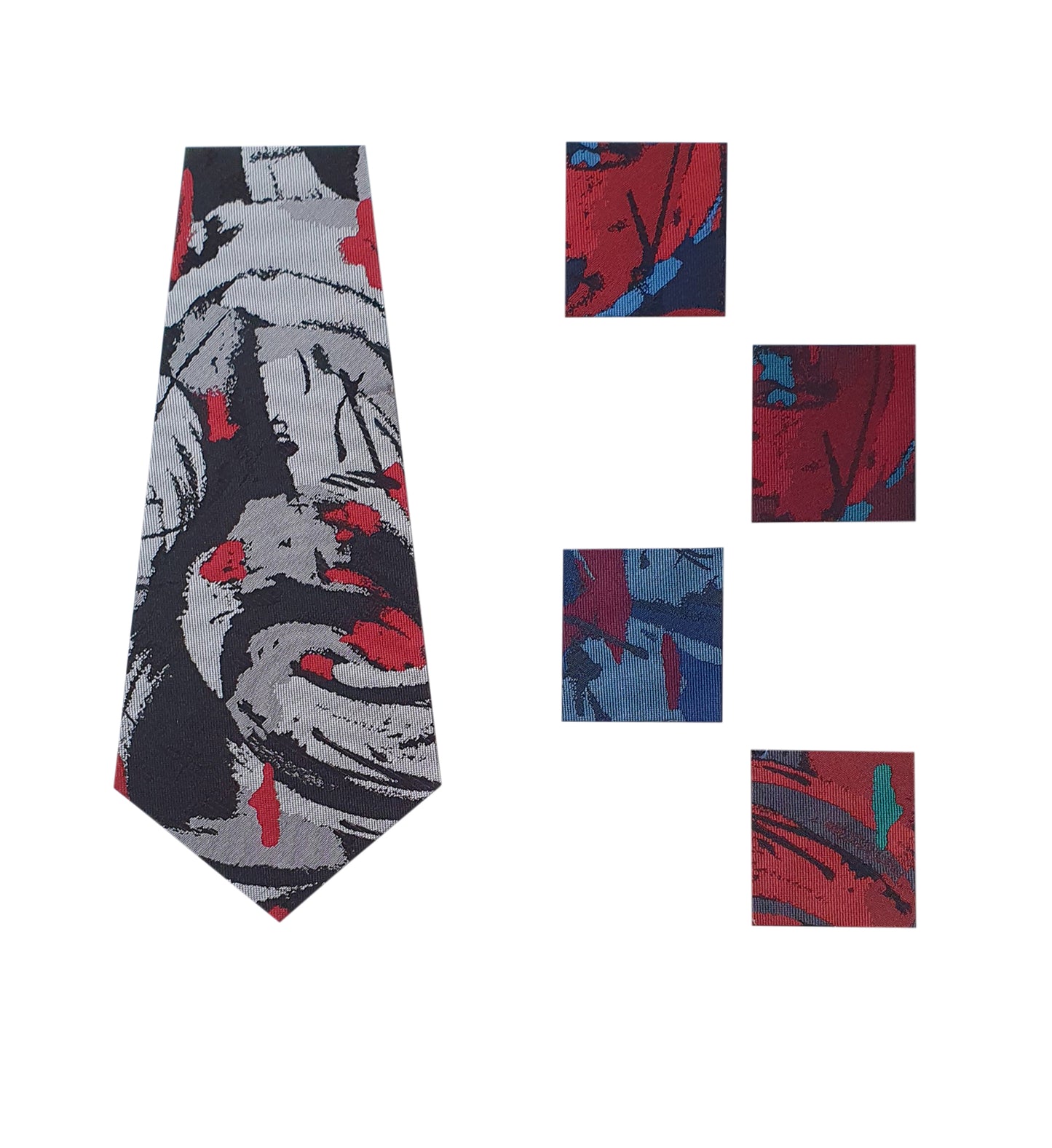 Black & Red Tie | Designer Tie