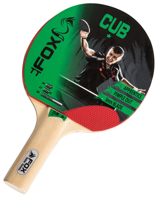 Fox TT Cub 1 Star Table Tennis Bat - Lynendo Trade Store
