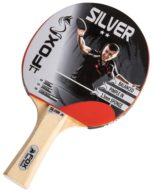 Fox TT Silver 2 Star Table Tennis Bat - Lynendo Trade Store