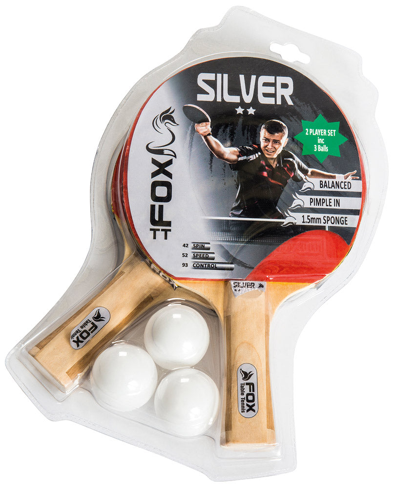 Fox TT Silver 2 Player Table Tennis Set - Lynendo Trade Store