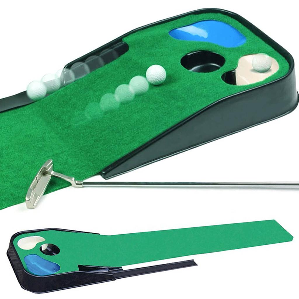 Longridge Putt N Hazzard Putting Mat (With Ball Return Tray) - Lynendo Trade Store