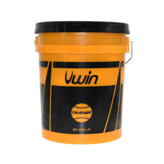 Uwin Trainer Tennis Balls - Bucket of 60 Balls - Lynendo Trade Store