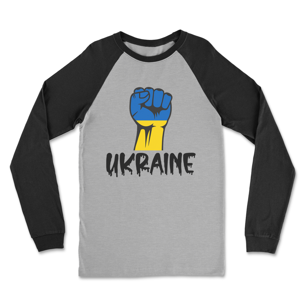 Ukraine Fist Classic Raglan Long Sleeve Shirt - Lynendo Trade Store