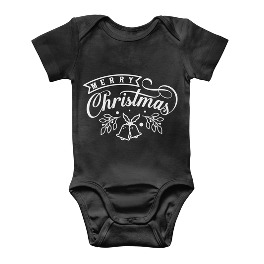 MERRY CHRISTMAS Classic Baby Onesie Bodysuit - Lynendo Trade Store