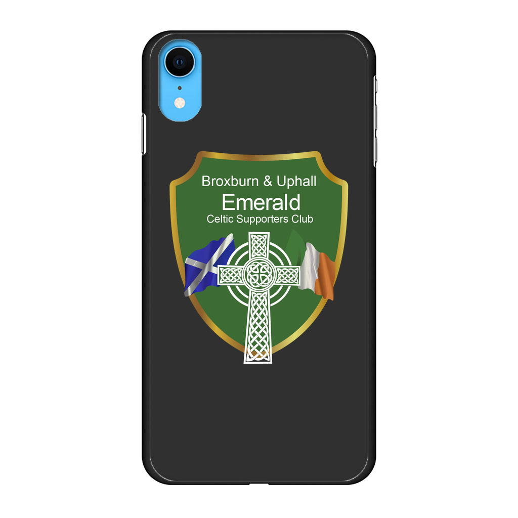 Celtic Supporters Back Printed Black Hard Phone Case - Lynendo Trade Store