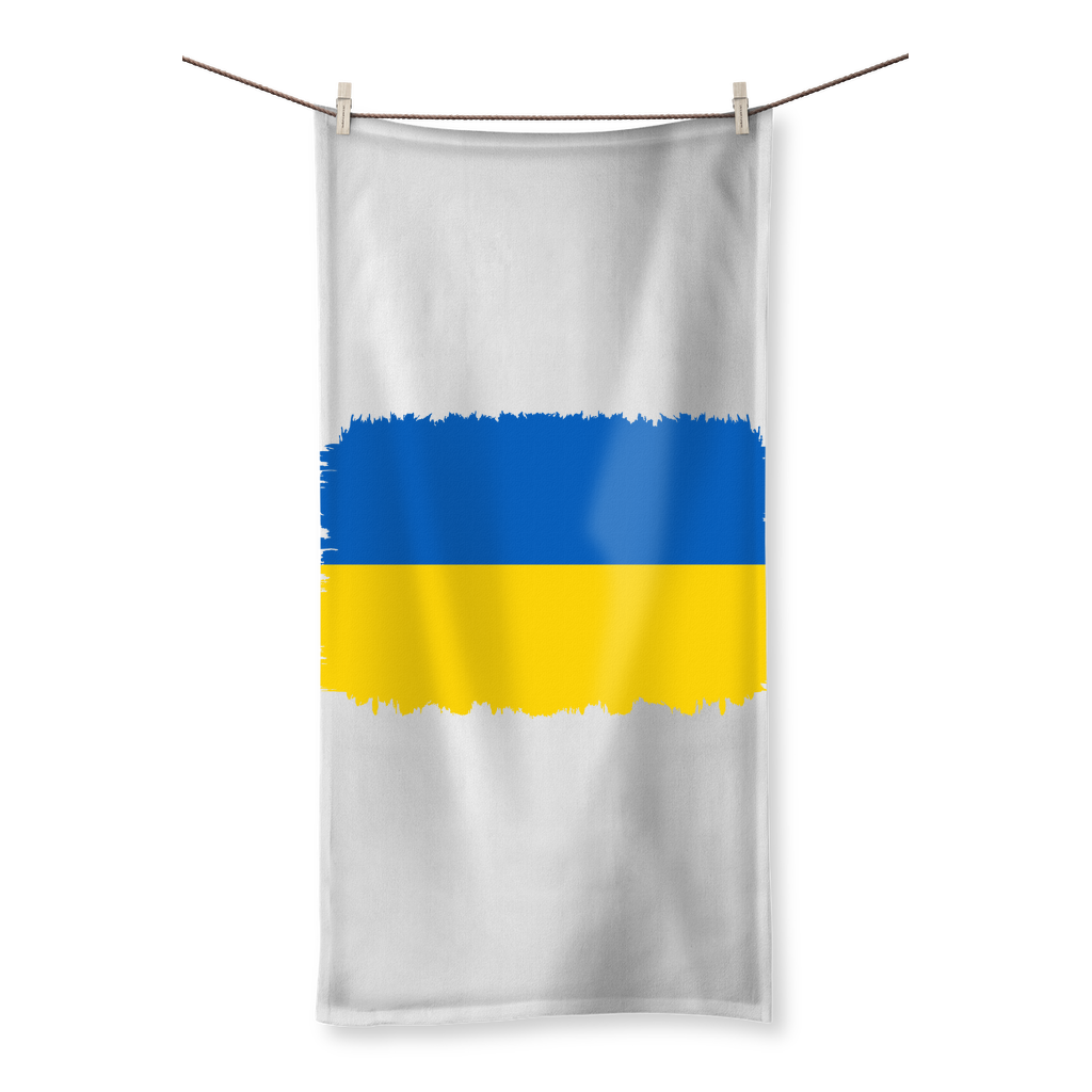 UKRAINE FLAG Sublimation All Over Towel - Lynendo Trade Store