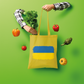 UKRAINE FLAG Shopper Tote Bag - Lynendo Trade Store
