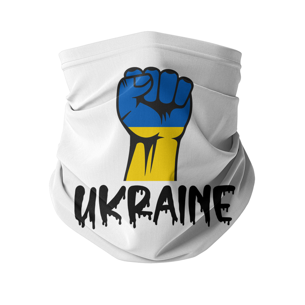 Ukraine Fist Sublimation Neck Gaiter - Lynendo Trade Store