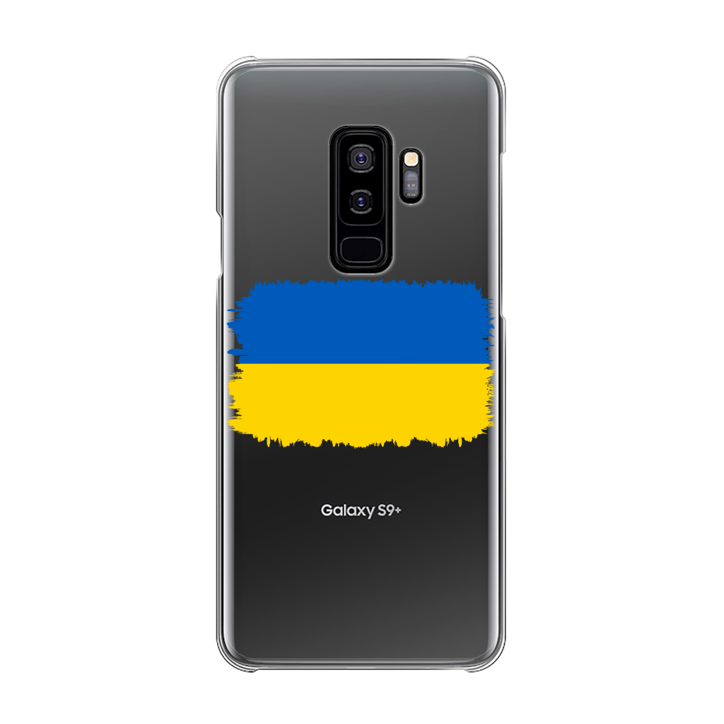 UKRAINE FLAG Back Printed Transparent Hard Phone Case - Lynendo Trade Store