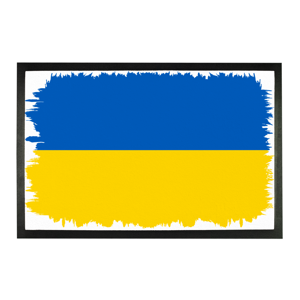 UKRAINE FLAG Sublimation Doormat - Lynendo Trade Store