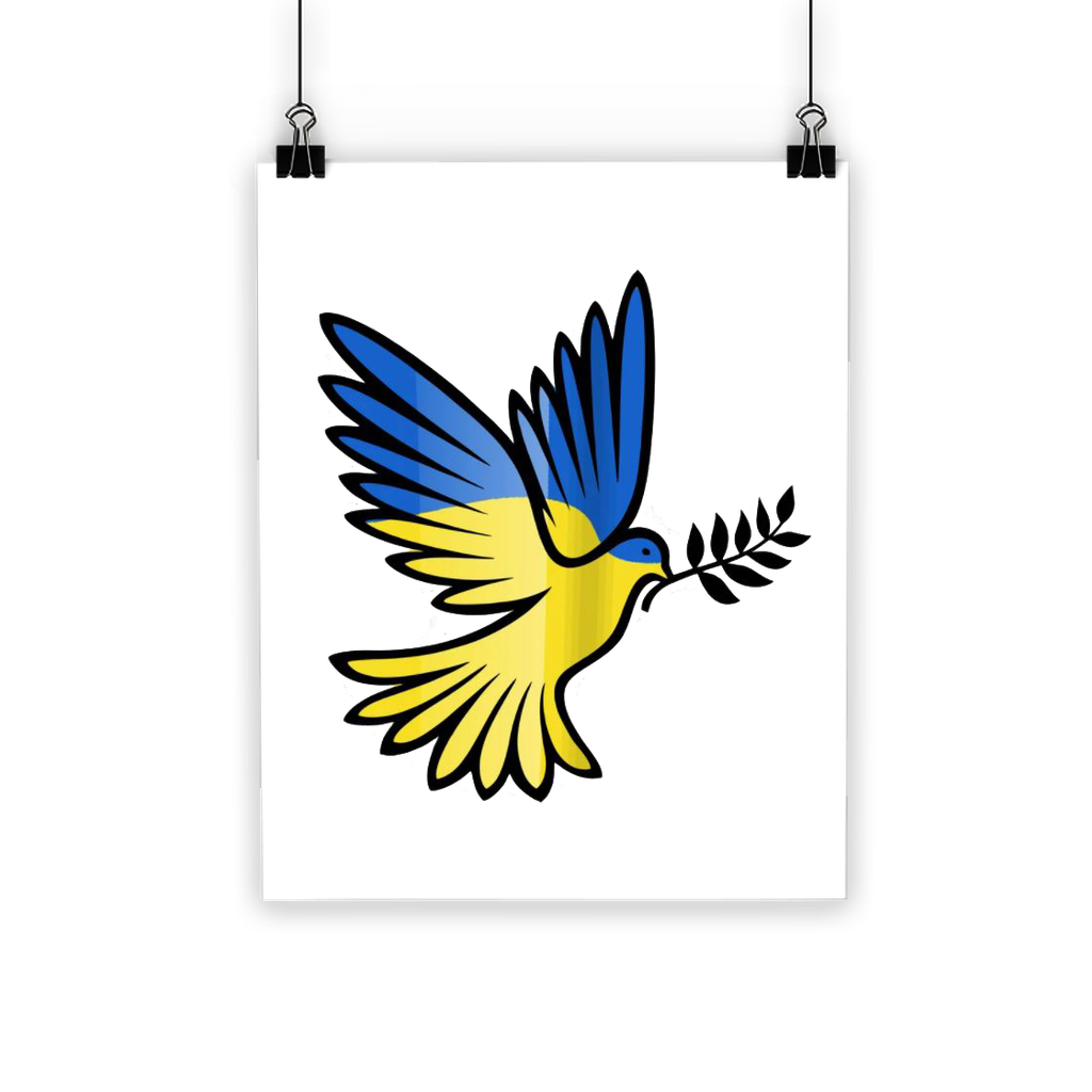Ukraine Peace Bird Classic Poster - Lynendo Trade Store