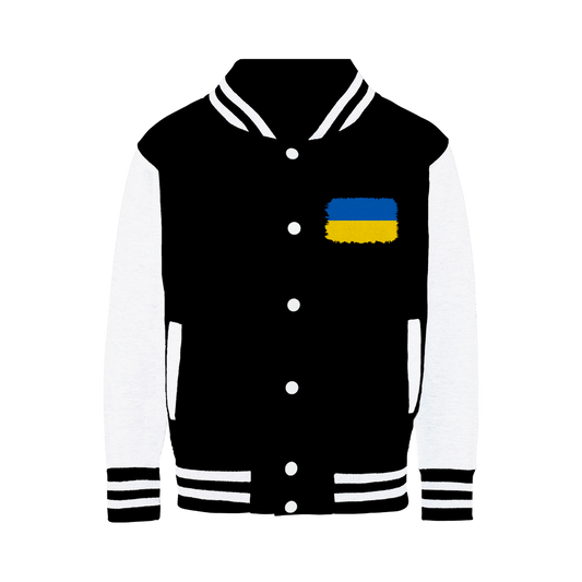 UKRAINE FLAG Varsity Jacket - Lynendo Trade Store