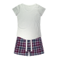 THE MOST WONDERFUL TIME Women's Sleepy Tee and Flannel Short - Lynendo Trade Store