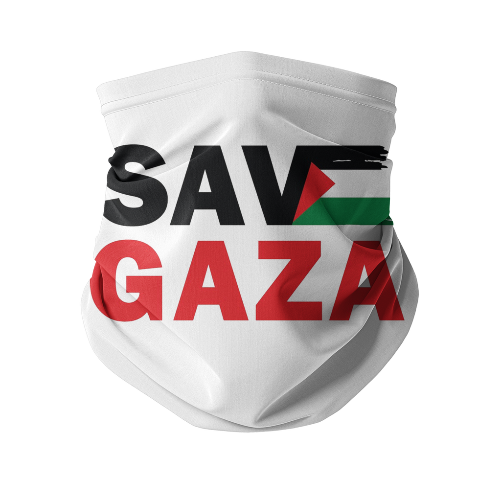 Save Gaza Sublimation Neck Gaiter - Lynendo Trade Store