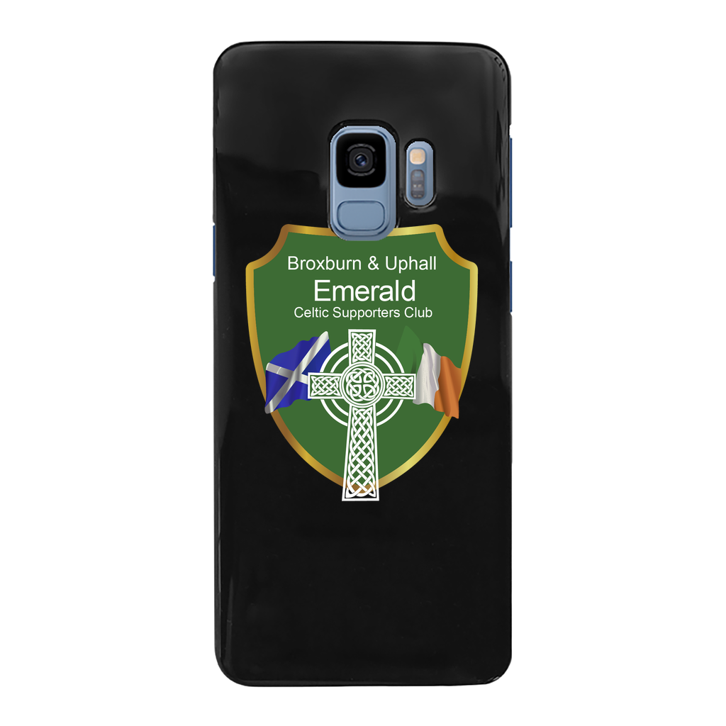 Celtic Supporters Back Printed Black Hard Phone Case - Lynendo Trade Store