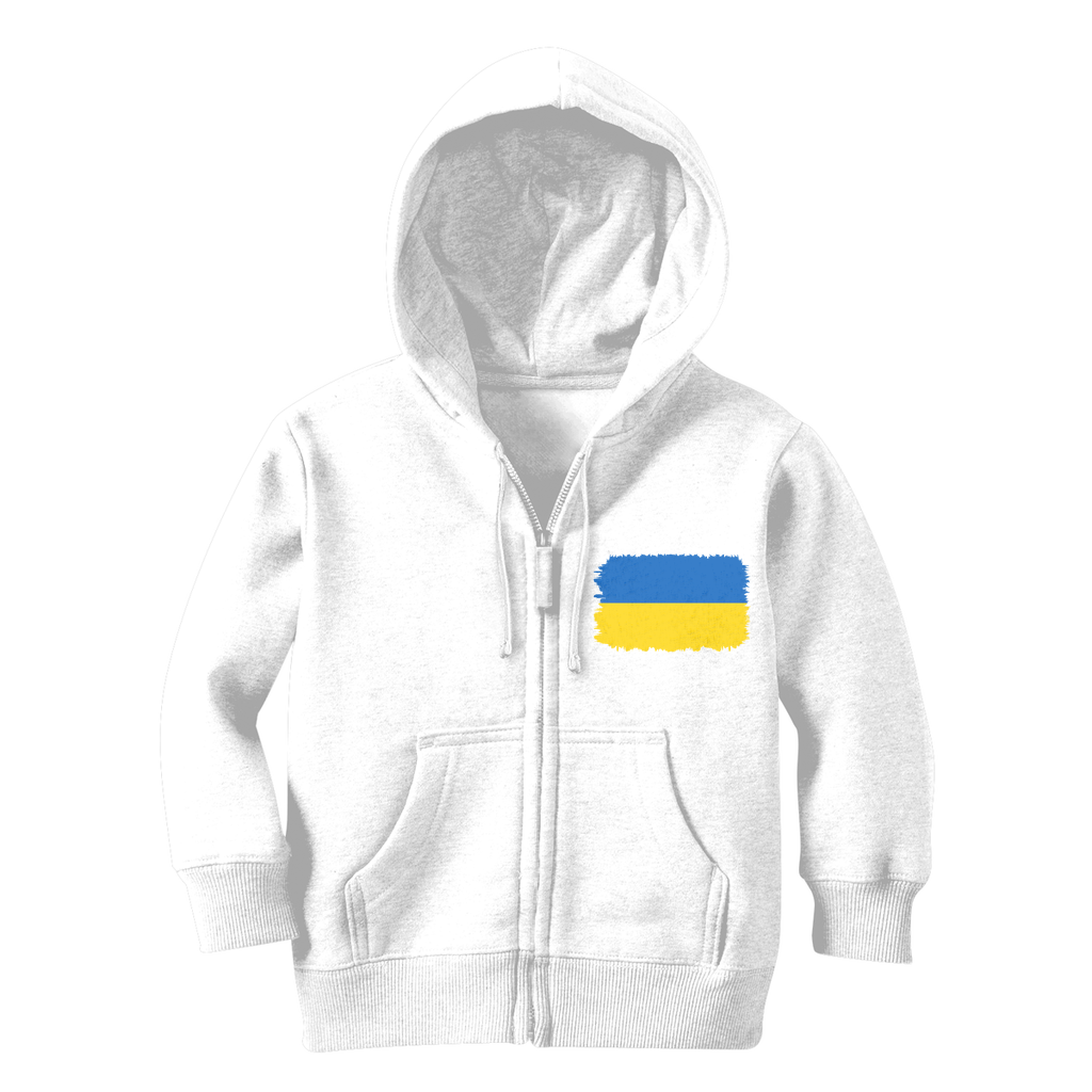 UKRAINE FLAG Classic Kids Zip Hoodie - Lynendo Trade Store