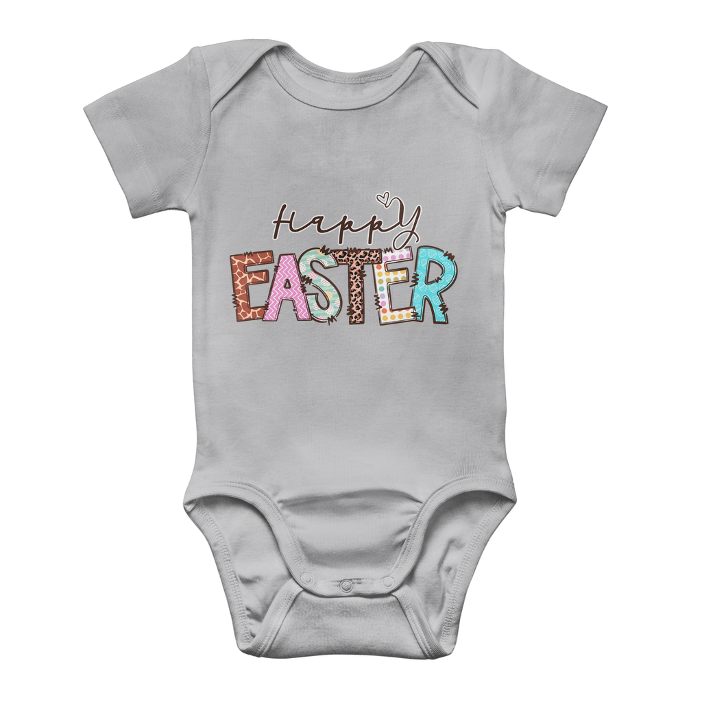Happy Easter Classic Baby Onesie Bodysuit - Lynendo Trade Store