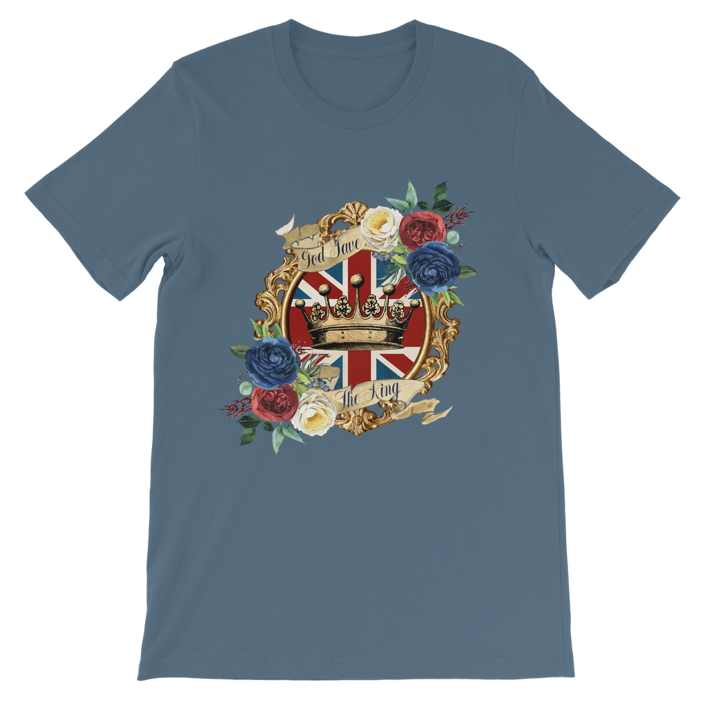 GOD SAVE THE KING Classic Kids T-Shirt - Lynendo Trade Store