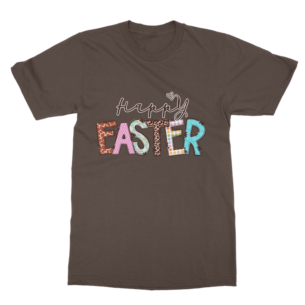 Happy Easter Classic Heavy Cotton Adult T-Shirt - Lynendo Trade Store