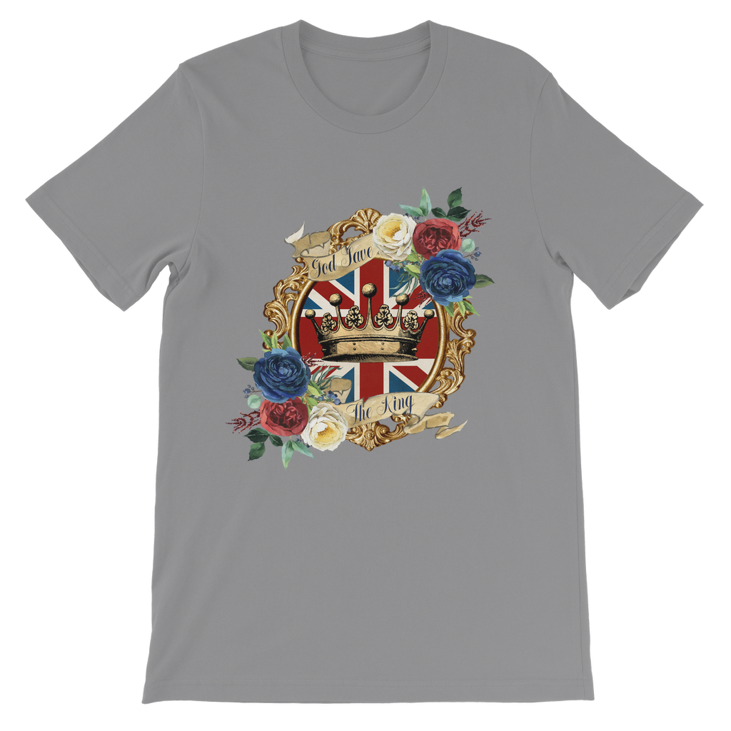 GOD SAVE THE KING Classic Kids T-Shirt - Lynendo Trade Store