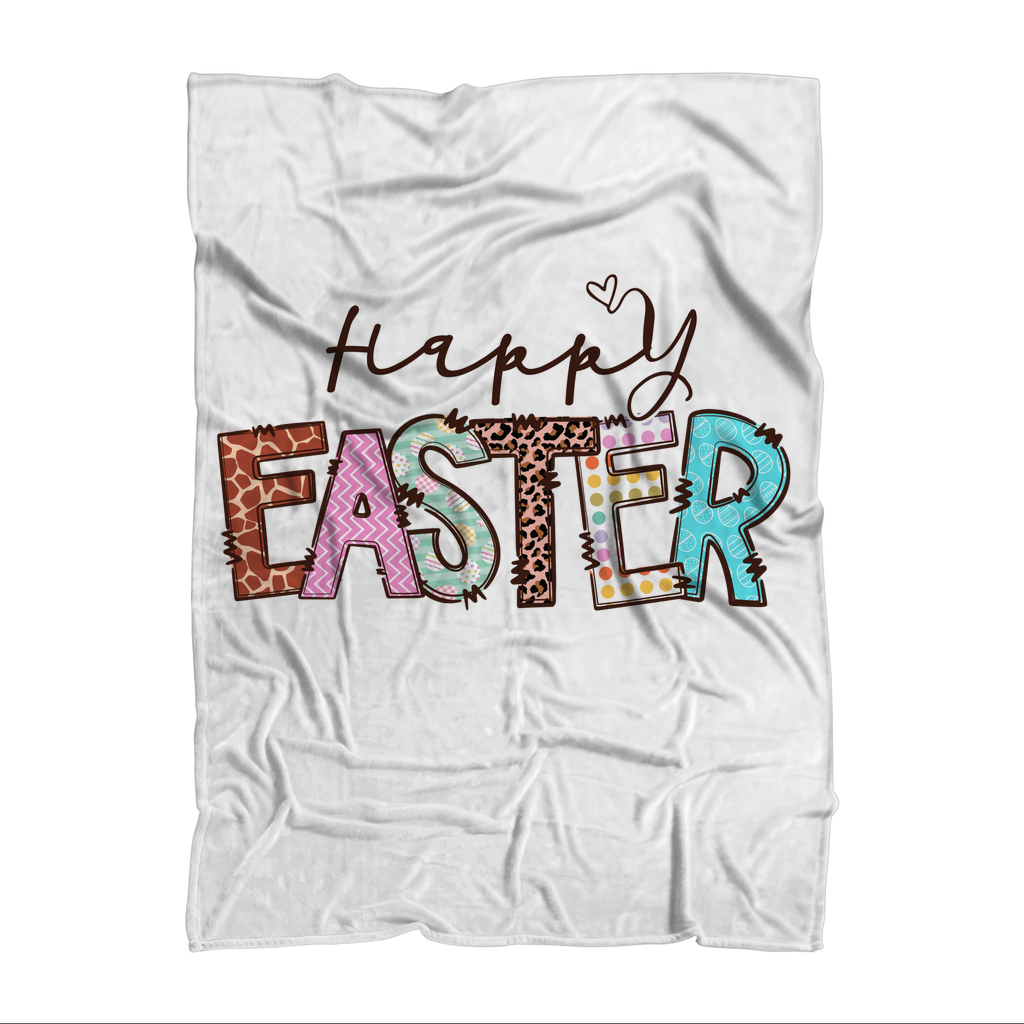 Happy Easter Premium Sublimation Adult Blanket - Lynendo Trade Store