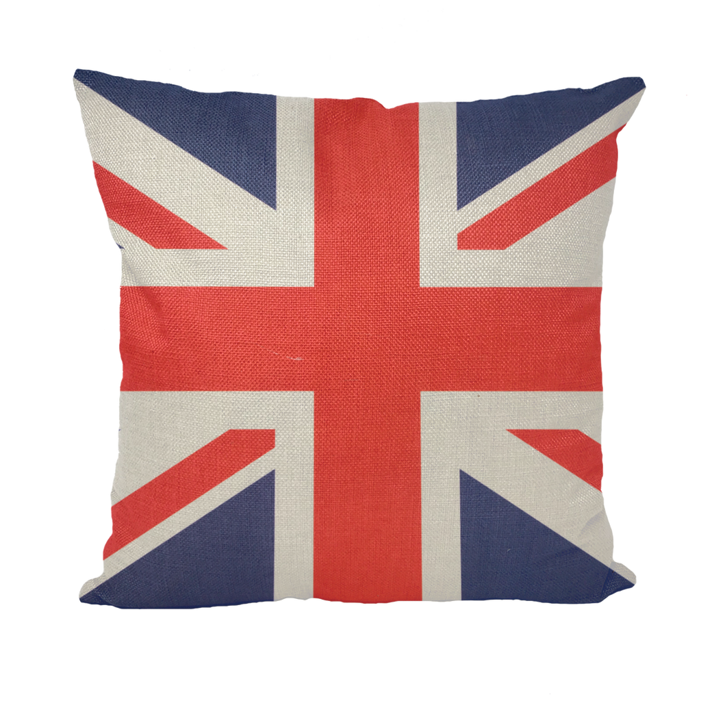 British Flag Throw Pillow with Insert - Lynendo Trade Store