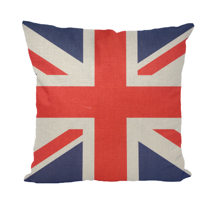 British Flag Throw Pillow with Insert - Lynendo Trade Store