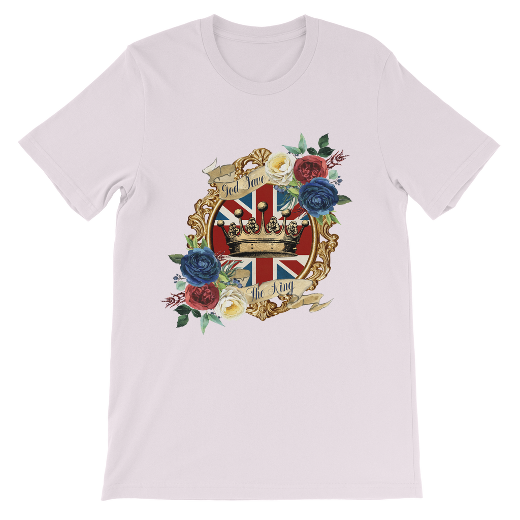 GOD SAVE THE KING Classic Kids T-Shirt - Lynendo Trade Store